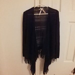 Black, white and beige cardigans